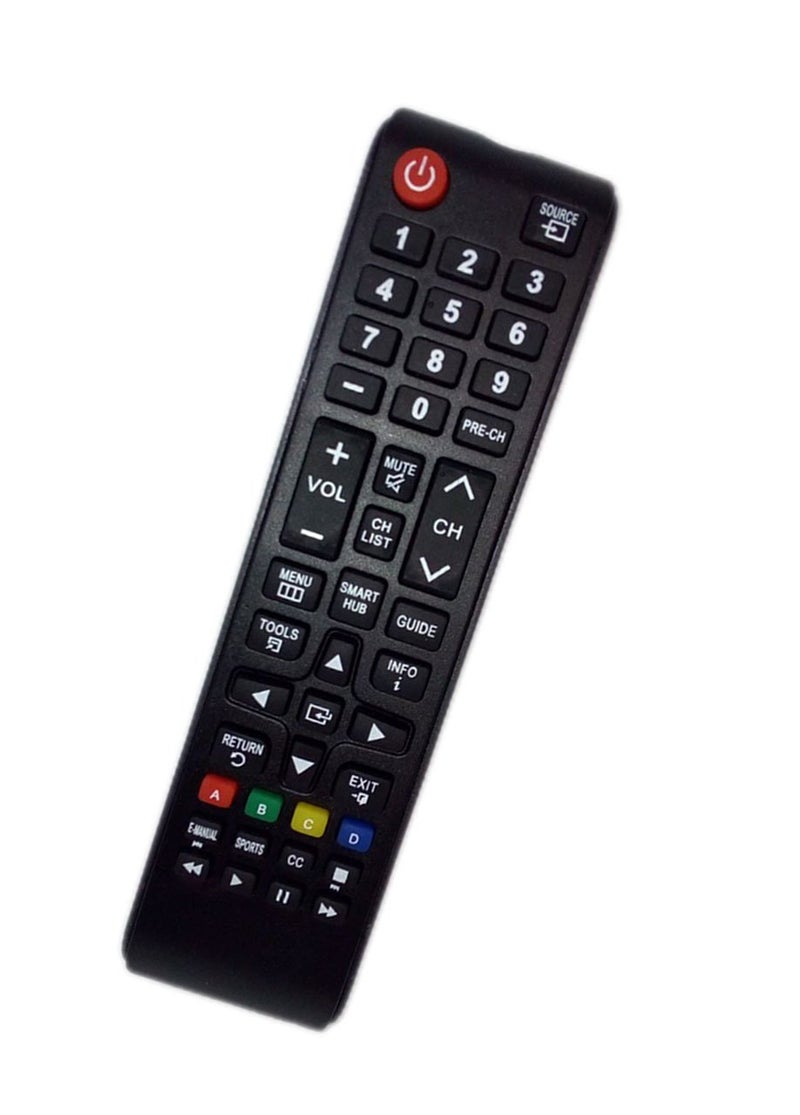 JustFine Replaced Remote Control Compatible for Samsung UN32J525DAFXZA UN48J620DAF UN50J6200AF UN55JU6400FXZA UN60J620DAF LED HDTV TV - Image 1